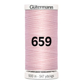 Gutermann naaigaren | 500m | 659 roze naaigaren GM - 500M - 659 - roze 4008015037086
